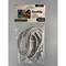 Easyklip 16" White Loop Bungee With Stainless Steel Hook, PK4 BL416W - alternate 1